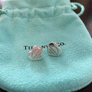 Mini Heart Tiffany & Co. Earrings
